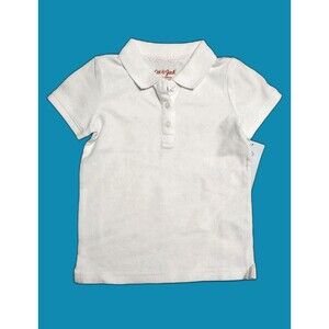 White polo school shirt girl 3T